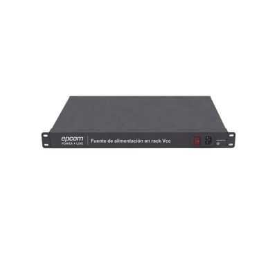 Fuente 12 Vcc /  Industrial / tipo RACK / 20 Amperes / 16 salidas / 1.25 Amperes por salida administrada / 2.5 Amperes por salida máxima | RK-12DC-20A