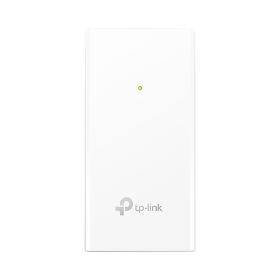 Inyector PoE Pasivo de 48V (18 Watts) / 2 puerto 10/100/1000 Mbps / Plug and Play / Montaje en Pared | TLPOE4818G