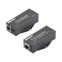 Kit de Extensor PoE/PoE+, Hasta 610 Metros (2000 ft) con Cable Cat5e o Cat6, 10/100Mbps, Incluye Transmisor, Receptor y Fuente de Alimentación | POEXKIT1