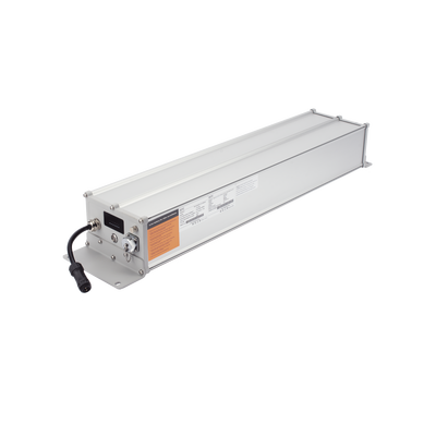 Batería de Ion-Litio para Videovigilancia 1280 Wh,  100Ah,  Controlador Incluido, Conexión Directa a Panel Solar y Salida de 12 Vcc o 24 Vcc | LIPV100A