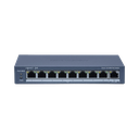 Switch PoE+ / Monitoreable / 8 Puertos 10/100 Mbps PoE+ / 1 Puerto 1000 Mbps de Uplink / Configuración Nube Hik-PartnerPro / Modo Extendido hasta 300 Metros / 110 W | DS-3E1309P-EI