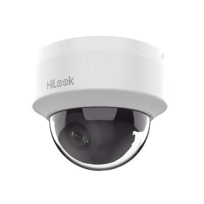 HiLook Series / Domo IP 4 Megapixel  / Lente 2.8 mm (Gran Angular) / 20 mts IR / Interior / PoE / dWDR / H.265+ / ONVIF | IPC-D141H-C