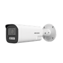 Bala IP 4 Megapíxel / Lente Mot. 2.8 a 12 mm / Dual Light (50 mts IR + 50 mts Luz Blanca) / ACUSENSE Lite / Audio de Dos Vías /  Luz Intermitente y Alerta de Audio / Exterior IP67 / WDR 120 dB / PoE  / Micro SD | DS-2CD1643G2-LIZSU/SL