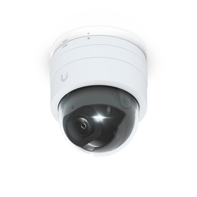 Cámara IP UniFi G5 Domo Ultra, de bajo perfil para interior, 2K (4MPX), ángulo amplio 102.4°, visión nocturna IR hasta 20 mts, detección de eventos, para pared o techo | UVC-G5-DOME-ULTRA