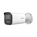 Bala IP 4 Megapíxel / Lente Motorizado 2.7 a 13.5 mm / Dual Light (50 mts IR + 50 mts Luz Blanca)   / Exterior IP67 / WDR 120 dB / PoE  / Micro SD | DS-2CD3641G2-LIZS