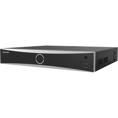 NVR 32 Megapíxel (8K) / 32 Canales IP / 16 Puertos PoE+ / ACUSENSE / ANPR / Conteo de Personas / Reconocimiento Facial / 4 Bahías de Disco Duro / Soporta POS / Alarmas I/O | DS-7732NXI-I4/16P/S(E)