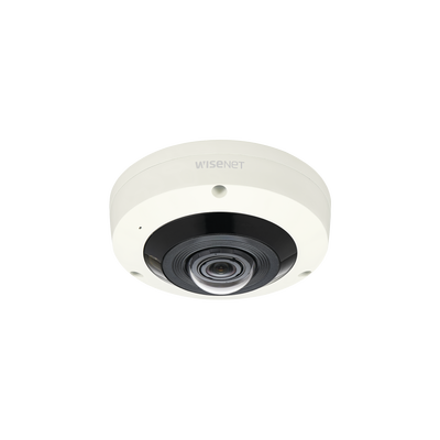 Fisheye 6 Megapixel / WDR 120dB / IR 15m / PTZ Digital 8X / Video Analíticos Avanzados / Proteccion para exterior IP66 / IK10 / Entrada y Salida de Audio y Alarma | XNF-8010RV