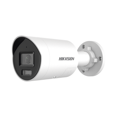 [Dual Light + ColorVu 3.0 + HikAI] Bala IP 8 Megapixel / Lente 2.8 mm / 40 mts IR + Luz Blanca / 2 Microfonos Integrados / Exterior IP67 / Estrobo Luz Blanca /  WDR 130 dB / ACUSENSE 3.0 / Metal / NEMA 4X / ACUSEARCH | DS-2CD2087G3-LI2UY/SL