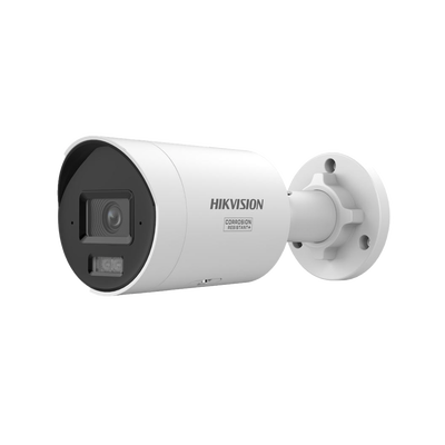 [Dual Light + ColorVu 3.0 + HikAI] Bala IP 6 Megapixel / Lente 2.8 mm / 40 mts IR + Luz Blanca / 2 Microfonos Integrados / Exterior IP67 /  WDR 130 dB / ACUSENSE 3.0 / Metal / NEMA 4X / ACUSEARCH | DS-2CD2067G3-LI2UY