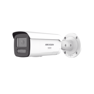 [Dual Light + ColorVu 3.0 + HikAI] Bala IP 4 Megapixel / Lente 4 mm / 60 mts IR + Luz Blanca / Exterior IP67 / WDR 130 dB / ACUSENSE 3.0 / Metal / NEMA 4X / ACUSEARCH | DS-2CD2T47G3-LIY