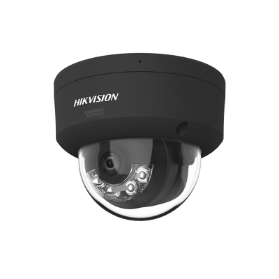 [Dual Light + ColorVu 3.0 + HikAI] Domo IP 6 Megapixel / Lente 2.8 mm / 30 mts IR + Luz Blanca / 2 Microfonos Integrados / Exterior IP67 / WDR 130 dB / ACUSENSE 3.0 / Metal / NEMA 4X / ACUSEARCH | DS-2CD2167G3-LIS2UY(BLACK)
