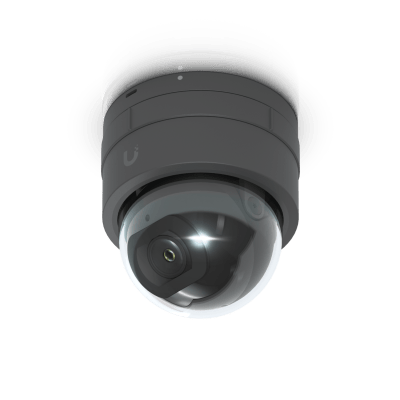 Cámara IP UniFi G5 Domo Ultra Color Negro, Bajo Perfil para Interior, 2K (4MPX), Ángulo Amplio 102.4°, Visión Nocturna IR Hasta 20mts, Detección de Eventos, para Pared o Techo | UVC-G5-DOME-ULTRA-B
