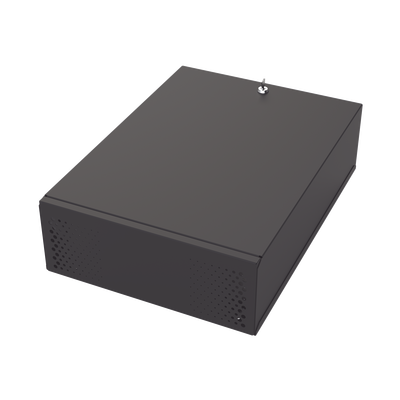 Gabinete Metálico para DVR/NVR con Chapa y llave. | GABVID4R3