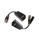 Kit de transceptores activos TURBO HD. Convierte 36/24 Vcc a 12 Vcc regulados, a través de cable  UTP Cat5e / 6. Transmision de 200 m (Revisar tabla de resoluciones ) | TT-4816-PVTURBO