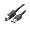 Cable USB-A 3.0 macho a USB-B macho / Ideal para Impresora, Escáner, Pianos, Barras de sonido, etc. / Plug & Play / Compatibilidad Universal / 2 metros | 10372