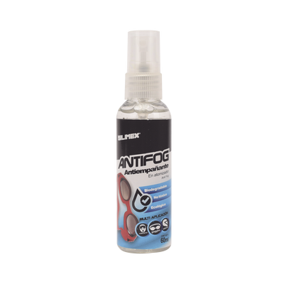 Antiempañante, ideal para eliminar problemas de empañamiento en googlees, mascaras, cascos, lentes, bote 60 ml | ANTIFOG