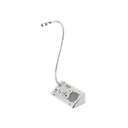 Sistema de Intercomunicación | Ideal para Ventanillas | Audio de voz de dos vías | 12V/1A 2W | Micrófono Interior + Micrófono Exterior | EP001T