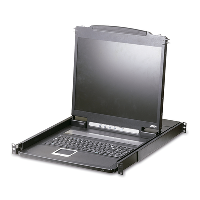 Consola LCD VGA PS/2 de 19 pulgadas con cable (US99KB/USKB/SPKB)/con (EE. UU./UE) ATEN. | CL1000N