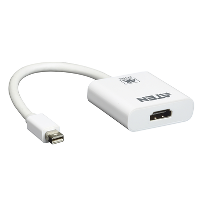 Adaptador activo de Mini DisplayPort a HDMI 4K | DisplayPort 1.2a | Compatible con audio | VC981