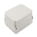 Caja Derivación-Conexión de Plástico (190 X 240 X 165 mm) con 12 Glándulas de Goma. Para Instalaciones Comerciales, Residenciales e Industriales. Incluye Tornillería para su Tapa. Funciona También como Registro. | PST-1924-1ER