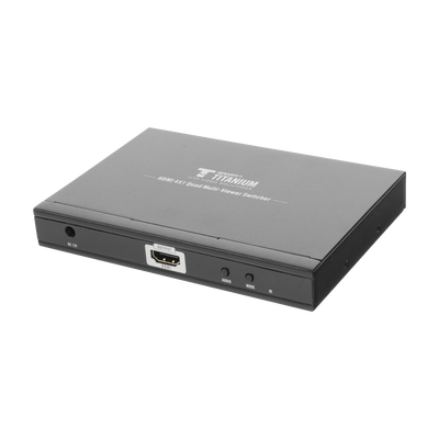 MATRICIAL DE VIDEO HDMI 4X1 (Divisor) / 4 Entradas a 1 Salida HDMI /  1080p @ 60Hz / Diferentes modos de Display / Pantalla completa, Modo Dual, Modo Quad / Conmutación por Botón o Control Remoto / Botón de Control de audio. | TT401MS