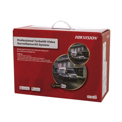 [Dual Light] Kit TurboHD 3K (5 Megapixel) / DVR 4 Canales / 4 Cámaras Bala para Exterior y Metal / Micrófono Integrado / Accesorios de Interconexión / Fuente de Poder | KIT-3K-DL