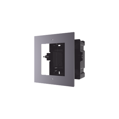 Base de 1 Espacio para EMPOTRAR Videoportero Modelo  DS-KD8003-IME1 | DS-KD-ACF1