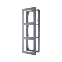 Base de 3 Espacios para Videoportero IP Hikvision / Instalación en SUPERFICIE | DS-KD-ACW3