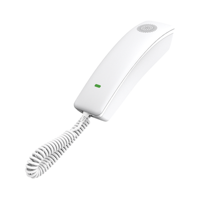 Teléfono IP profesional para Hotelería, montaje en pared,  teclado numérico estándar, conferencia de 3 vías, Opus y PoE. | H2U-W