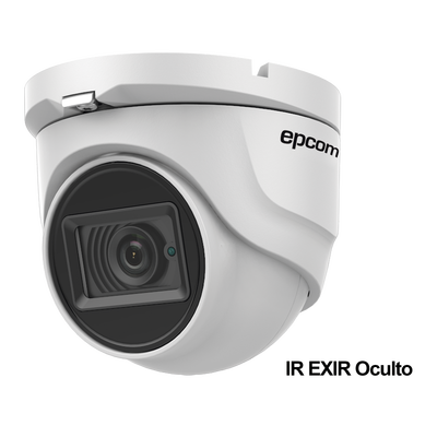Eyeball TURBOHD 4K (8Megapixeles) / Gran Angular 102° / Lente 2.8 mm / Exterior IP67/ IR EXIR 30 mts / dWDR / TVI-AHD-CVI-CVBS | E4K-TURBO-L