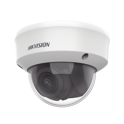 Domo TURBOHD 2 Megapixel (1080p) / Lente Varifical 2.7 a 13.5 mm / 40 mts IR EXIR / Exterior IP67 / IK10 / dWDR / Ultra Baja Iluminación / 12 Vcc | DS-2CE5AD0T-VPIT3F(C)