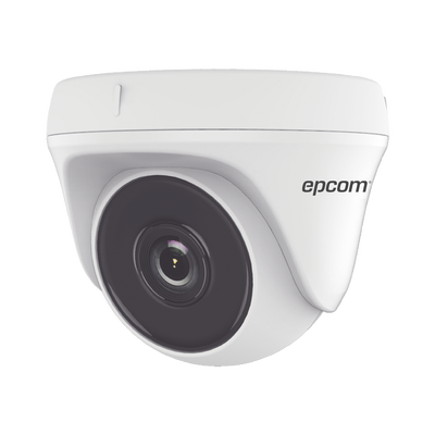 Eyeball TURBOHD 2 Megapixel (1080p) / Gran Angular 103° / Lente 2.8 mm / EXIR Inteligente 20 mts / Interior / TVI-AHD-CVI-CVBS / dWDR | E8-TURBO-IG2W