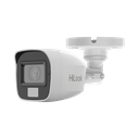 [Dual Light + ColorVu] Bala TURBOHD 3K megapixel / 20 mts IR + 20 mts luz blanca / Lente 2.8 (105° de Visión) / Exterior IP66 / Audio por Coaxitron / TVI-AHD-CVI-CVBS / Metal  / Smart-Hybrid light | THC-B157-LMS