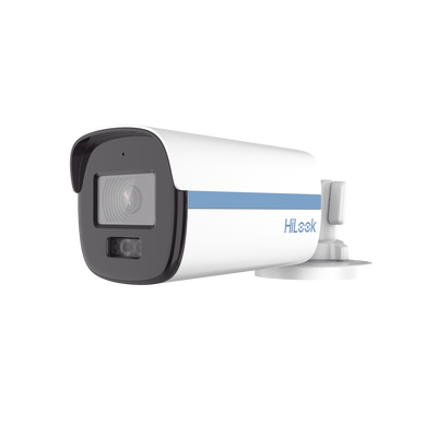 [Dual Light + ColorVu] Bala TURBOHD 3K / 5 Megapixel / Lente 3.6 mm / Audio por Coaxitron / 40 mts IR + 40 mts Luz Blanca / Exterior IP67 / Metal / dWDR | THC-B259-LMS