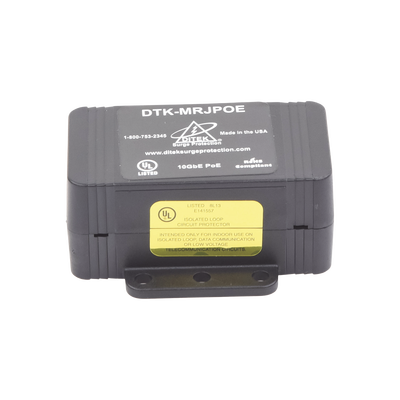 Protector PoE / RJ45 Hembra / 10 GbE / PoE y HiPoE / Cámaras IP y WAP | DTK-MRJPOE