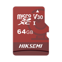 Memoria microSD / Clase 10 de 64GB / Especializada Para Videovigilancia (Uso 24/7) / Compatibles con cámaras HIKVISION y Otras Marcas / 95 MB/s Lectura / 40 MB/s Escritura | HS-TF-E1/64G