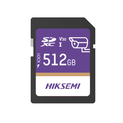 Memoria SD Clase 10 de 512GB / Especializada Para Videovigilancia | HS-SD-P10/512G/GUARDPRO