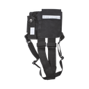 Pechera Universal sin logo con soporte para radio y bolígrafo más bolsa con cinta adherente para su seguridad. | KCPP-SLG