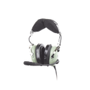 Auriculares con atenuación de ruido pasivo para radios aéreos en helicópteros | H10-13H