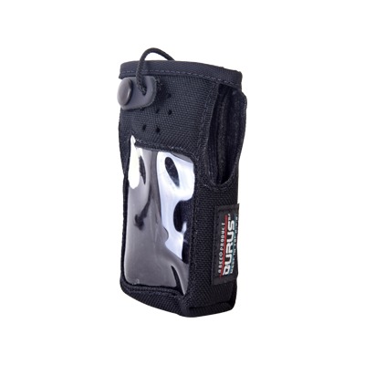 Funda reforzada de Nylon, clip metálico en cinto, correa de broche y visor frontal / IC-F1000T/09 o IC-F2000T/09. | 3112-BC