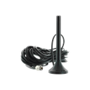 Antena Mini de Montaje Magnético, con cable RG174 y conector SMA macho | Rango de Frecuencias 700-960 MHz, 1710-2270 MHz | Ganancia Máxima 3.1 dB | 301-126