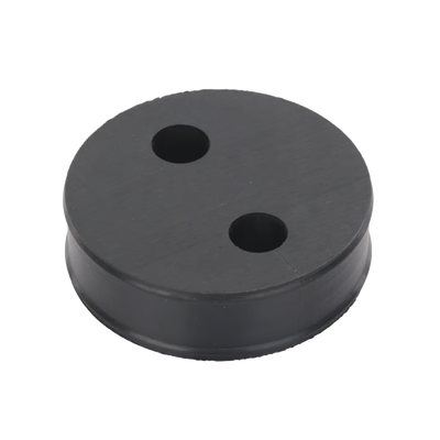 Inserto de Caucho de 4" Con Dos Orificios para Cable de 1/2 in | CI212