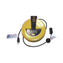 Carrete de Cable comercial (16/3 rudo), para 125 V CA, 10 A, 7.6 m de longitud con conector HBL5969VBLK. | HUB-HBL-C25-163C