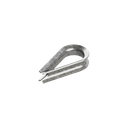 Cuello/ Guardacabo/ Rozadera para Cable de 1/4" de Acero Galv. por Inmersión. | CUELLO-14-HDG