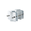 Herraje Adaptador de Mástil para Diámetros desde 3/4" hasta 2-1/4". Galv. en Caliente. | SMM-K4