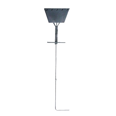 Ancla tipo Paleta con Redondo 3/4", placa de 1/2", 195 cm de Largo, Galvanizado por Inmersión en Caliente. | SAZ-60G