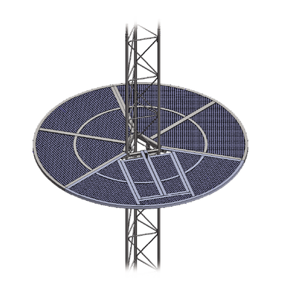 Sistema Anti Escala tipo Sombrilla para Torre STZ30G. Galvanizada por Inmersión en Caliente. | SOM-30