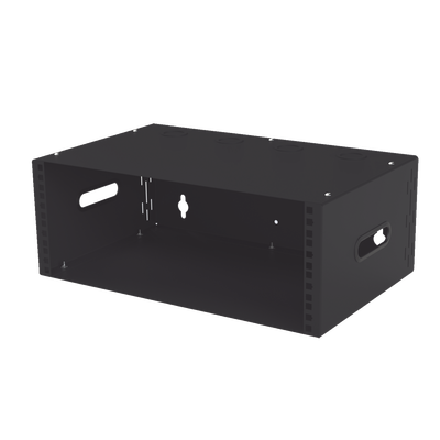 Gabinete para Montaje en Pared liviano, 4 Unidades de rack, Profundidad máxima de trabajo 250 mm, Se envía el Gabinete Armado. | LPWR50304U