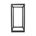 Rack Estándar 19" de 4 Postes, Acero, 24 Unidades, Profundidad Ajustable. | EI-QR-3224-R2