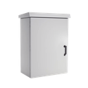 Gabinete Para Exterior OSP ComLine de 12 UR, 600 mm de Ancho, 500 mm de Profundidad De Aluminio, Color Gris Claro Con Protección NEMA 4/12/4X/3/3R; IP66 | ECL606050P